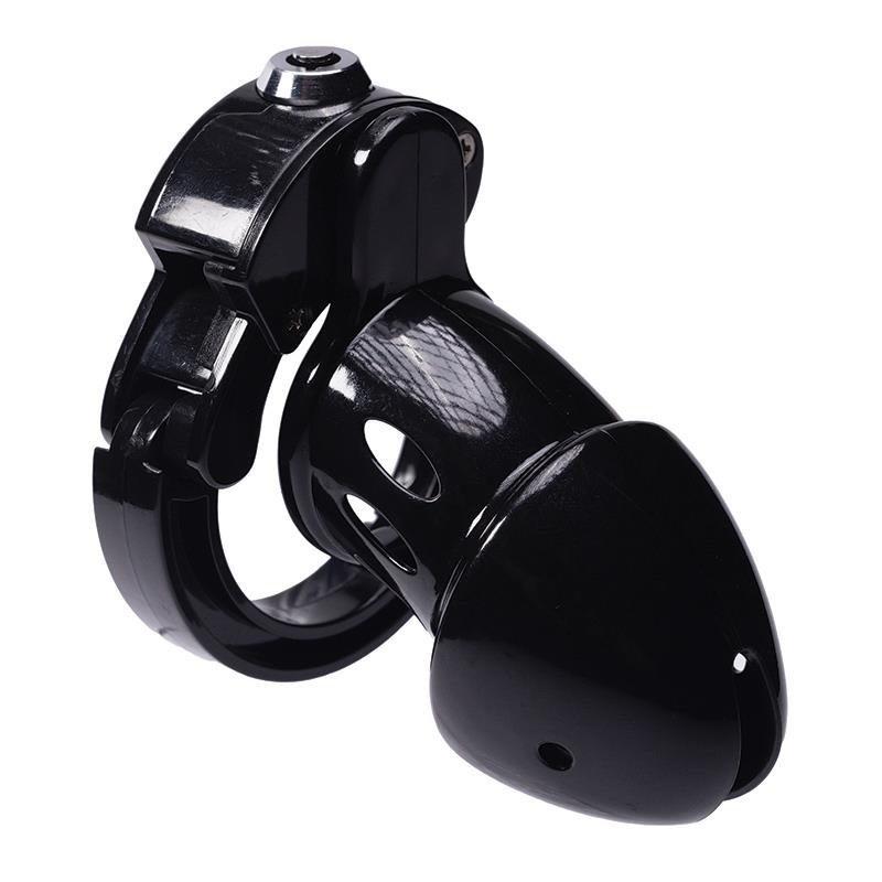 Klatka na penisa Advanced Locking Mechanism – ABS, 8 × 3,5 cm — zdjęcie 1