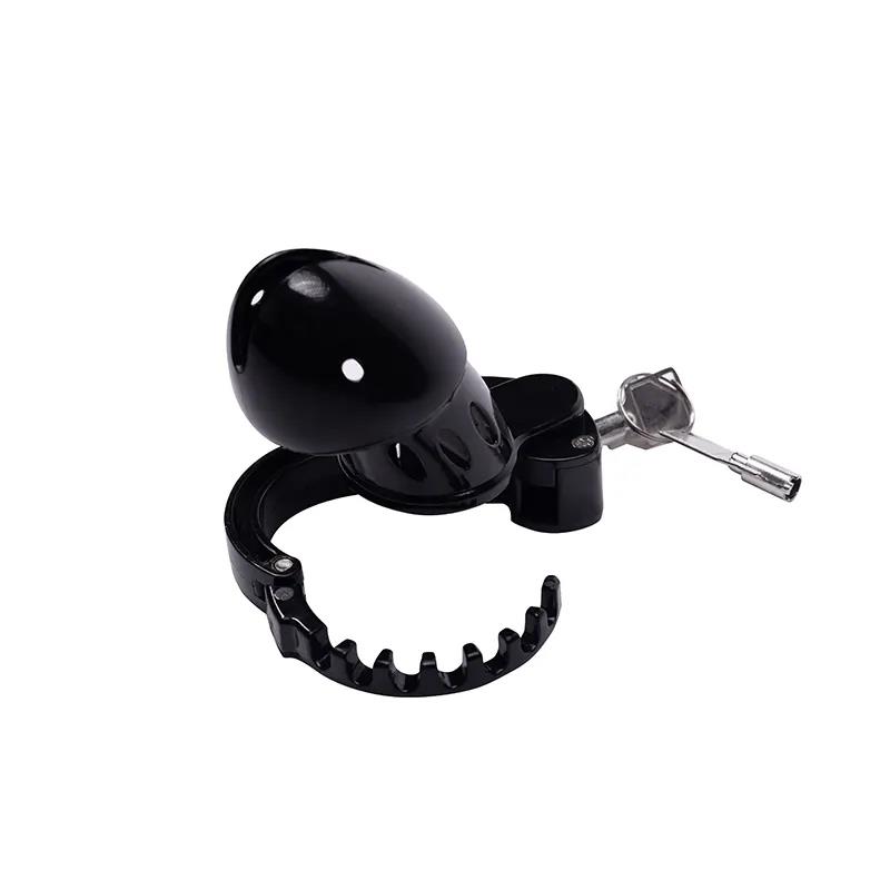 Klatka na penisa Advanced Locking Mechanism – ABS, 8 × 3,5 cm — zdjęcie 6