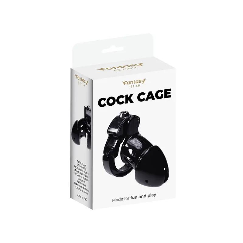 Klatka na penisa Advanced Locking Mechanism – ABS, 8 × 3,5 cm — zdjęcie 7