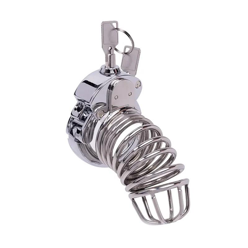 Klatka na penisa Stainless Steel 1 – stal nierdzewna, kłódka — zdjęcie 6
