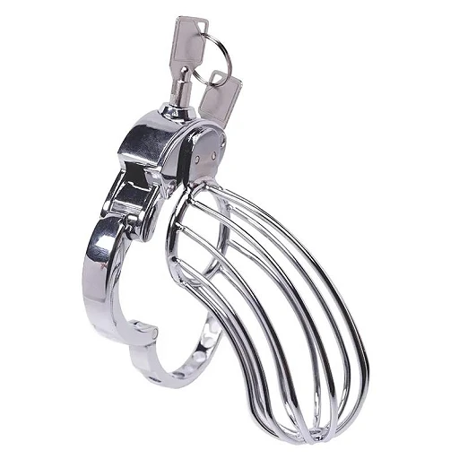 Klatka na penisa Stainless Steel Cage 2 – stal nierdzewna — zdjęcie 6