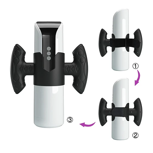 Uchwyt do masturbatorów Universal Handle – regulowany 70–90 mm — zdjęcie 8