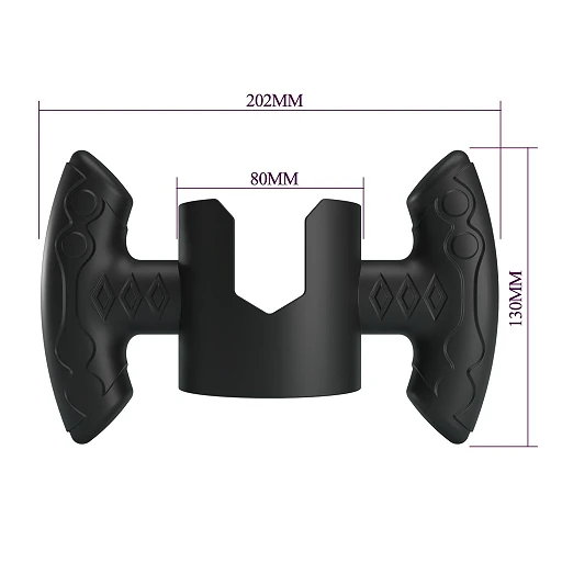 Uchwyt do masturbatorów Universal Handle – regulowany 70–90 mm — zdjęcie 9