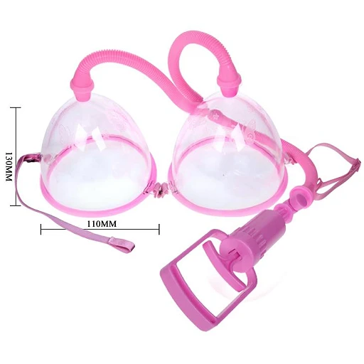 Pompka próżniowa Breast Pump Twin Cups - z dwoma miseczkami — zdjęcie 5