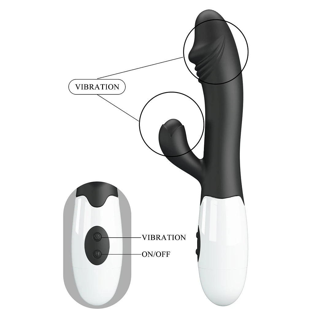 Wibrator króliczek Pretty Love Snappy – 30 trybów wibracji — zdjęcie 5
