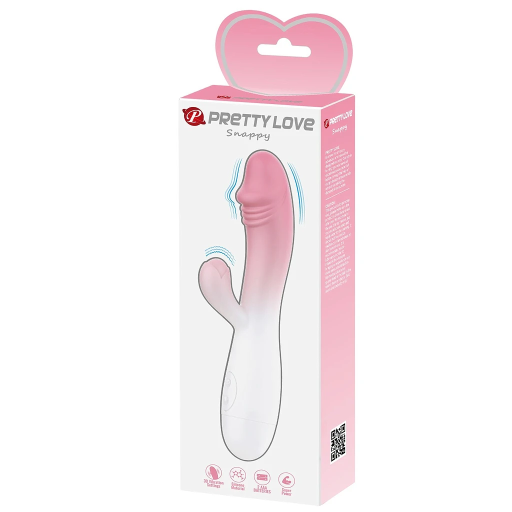 Wibrator króliczek Snappy – 30 trybów, 19 cm — zdjęcie 8