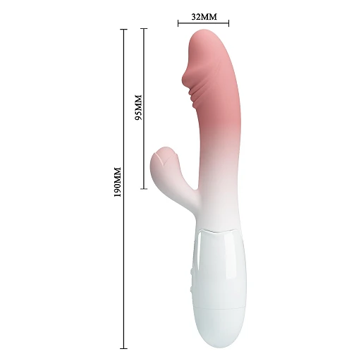 Wibrator króliczek Snappy – 30 trybów, 19 cm — zdjęcie 2