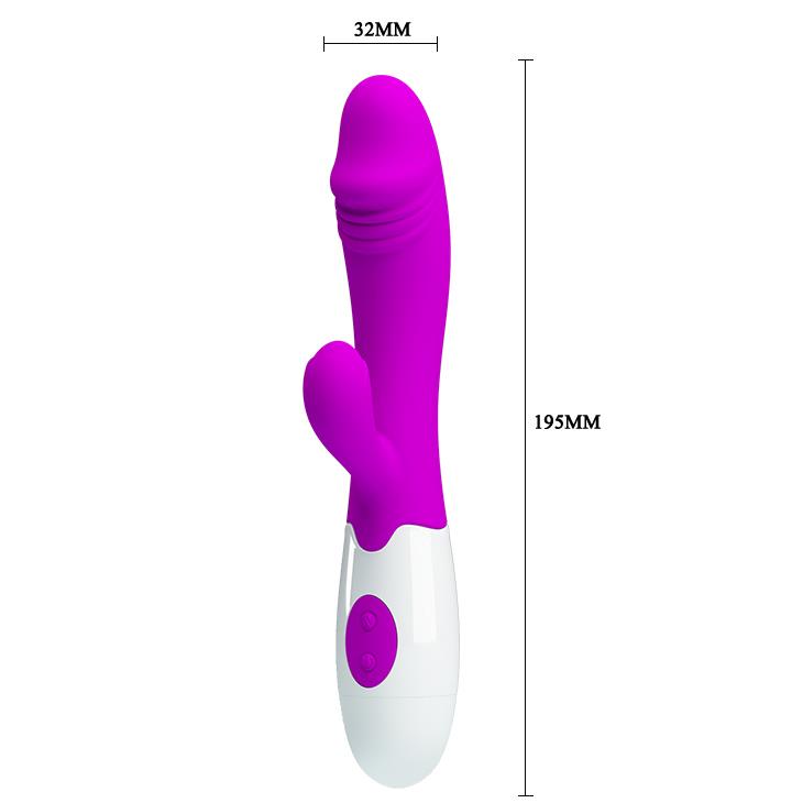 Wibrator króliczek Snappy 30 funkcji – silikon, 19,5 cm — zdjęcie 4