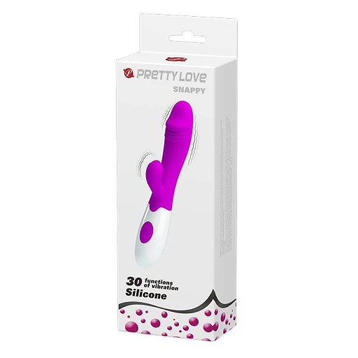 Wibrator króliczek Snappy 30 funkcji – silikon, 19,5 cm — zdjęcie 7