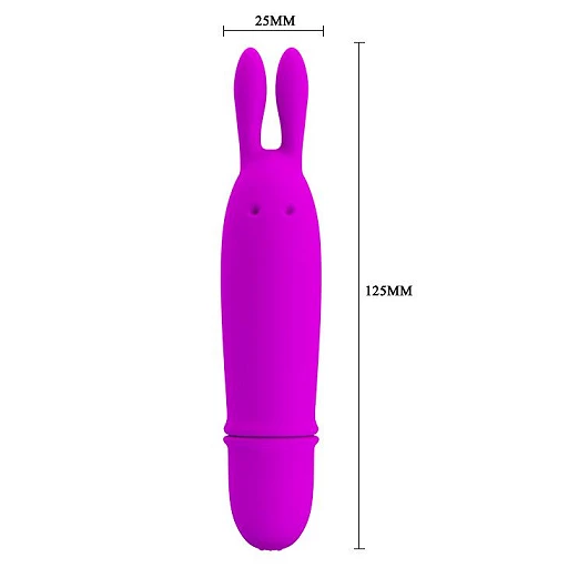 Mini wibrator Boyce – króliczek, 10 trybów — zdjęcie 3