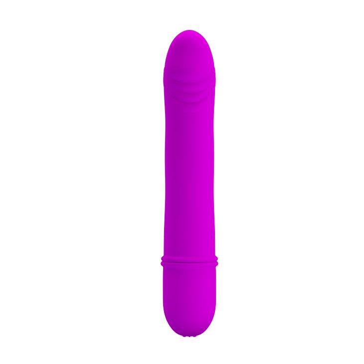 Mini wibrator Beck – 10 trybów, silikon, 12 cm — zdjęcie 2