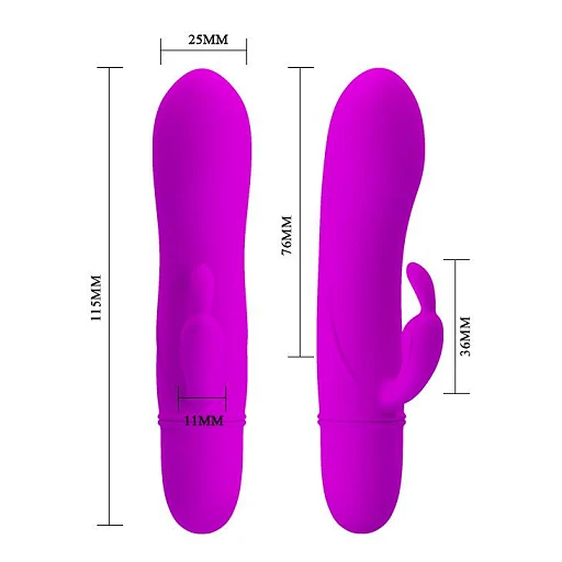 Wibrator mini Cesar – 10 trybów, silikon, 11,5 cm — zdjęcie 6