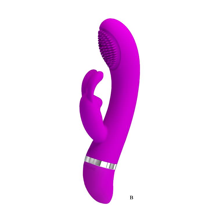 Wibrator króliczek Christ – silikon, 3 ruchy i 7 wibracji — zdjęcie 2