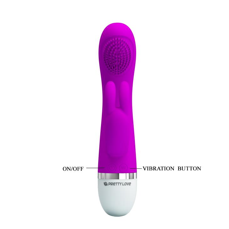 Wibrator króliczek Christ – silikon, 3 ruchy i 7 wibracji — zdjęcie 6