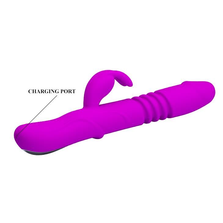 Wibrator króliczek Ward – 12 trybów, USB, rotacja — zdjęcie 7