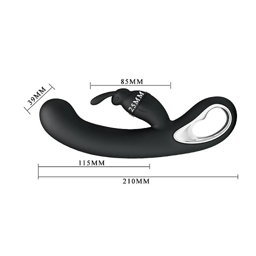 Wibrator króliczek Webb – 12 trybów, akumulator USB — zdjęcie 4