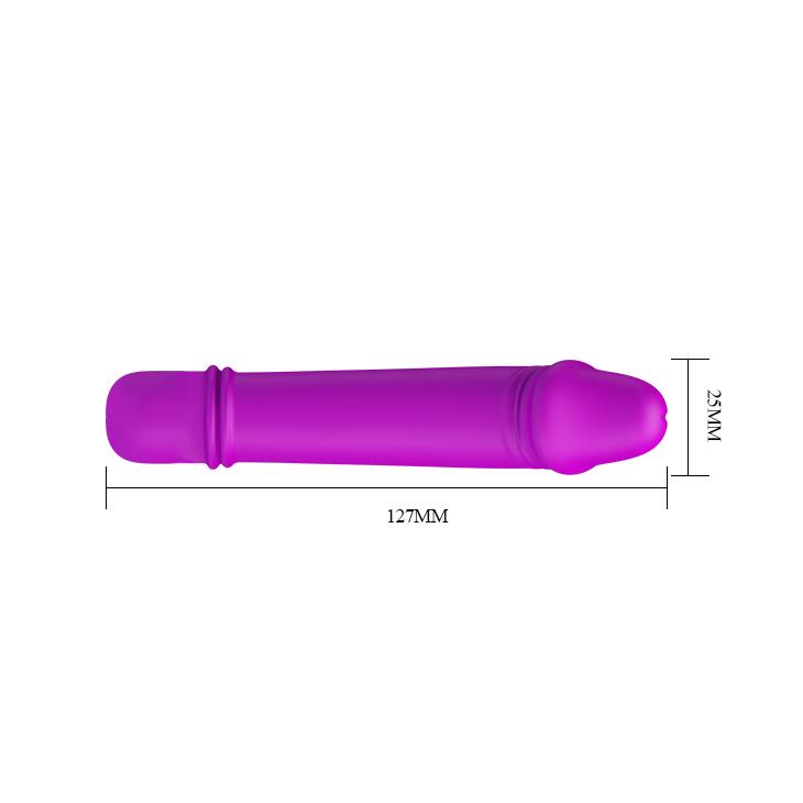 Mini wibrator Emily – 10 trybów, silikon, wodoodporny — zdjęcie 6
