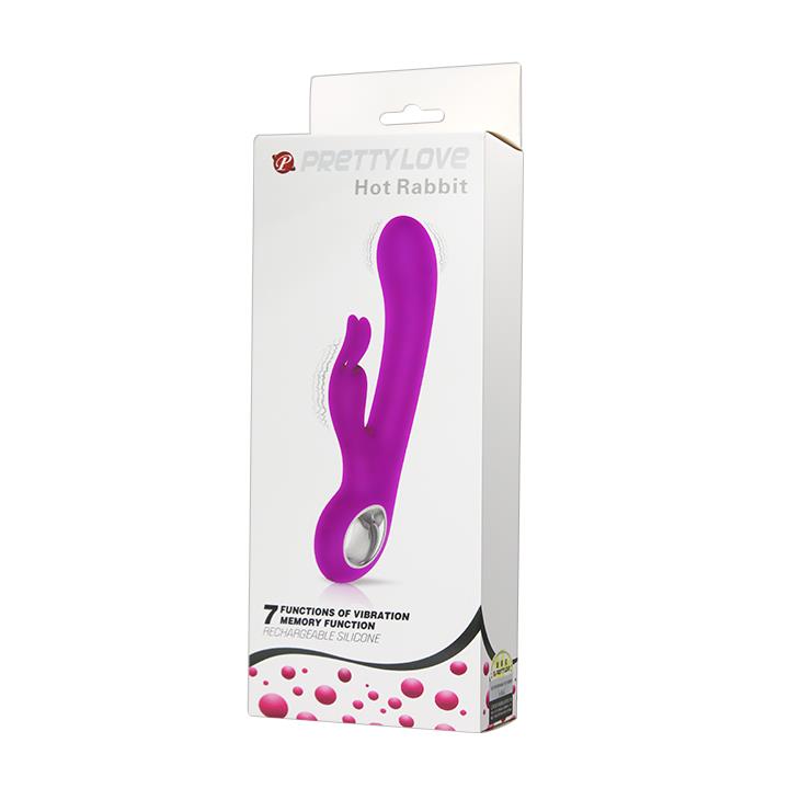 Wibrator króliczek Hot Rabbit – 7 trybów, silikon — zdjęcie 8