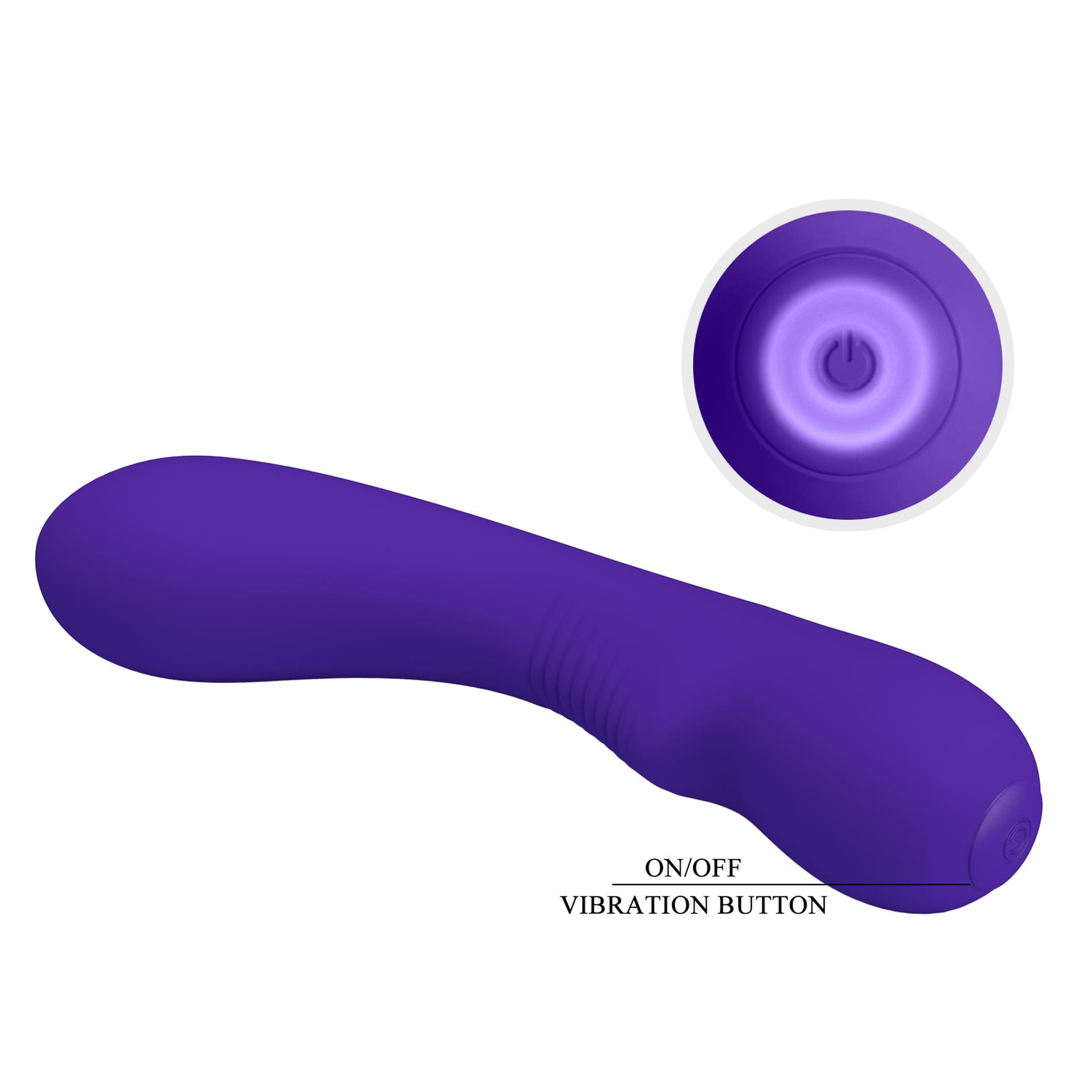Wibrator punktu G Matt Purple – 12 trybów, funkcja pamięci — zdjęcie 11