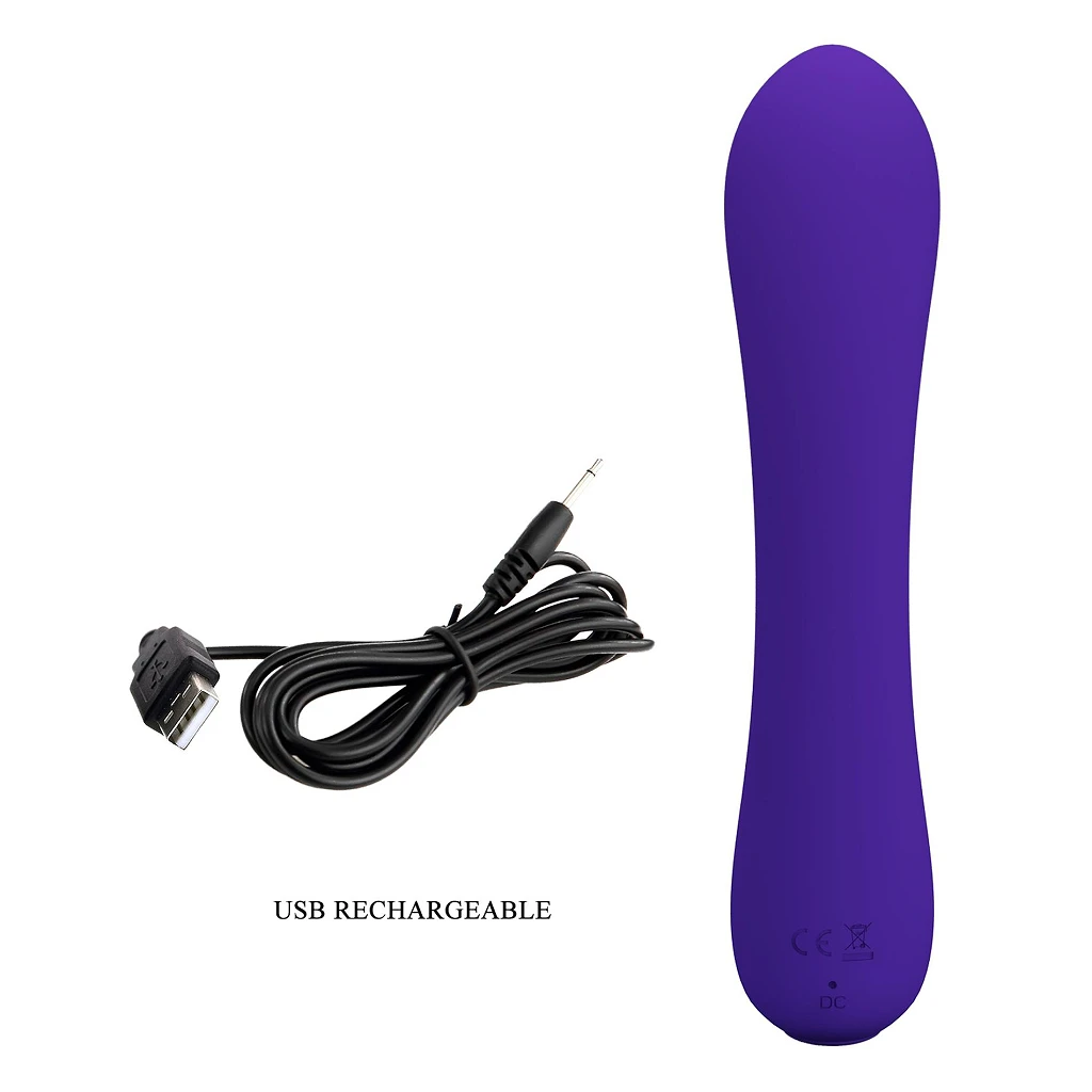 Wibrator punktu G Matt Purple – 12 trybów, funkcja pamięci — zdjęcie 12