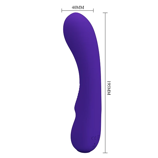 Wibrator punktu G Matt Purple – 12 trybów, funkcja pamięci — zdjęcie 10
