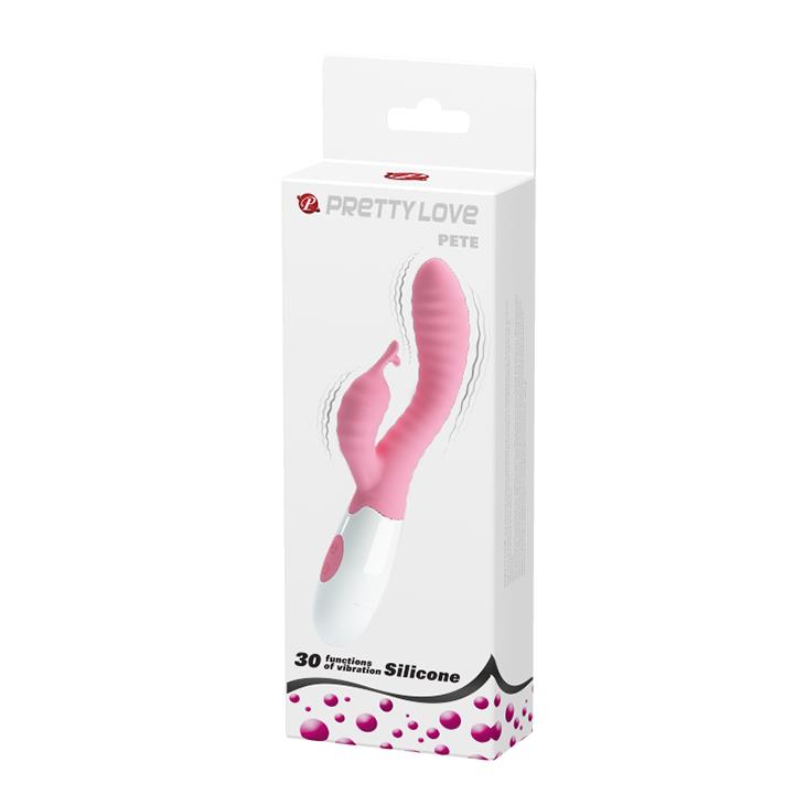 Wibrator króliczek Pretty Love Hyman Lila – 30 trybów, silikon — zdjęcie 7