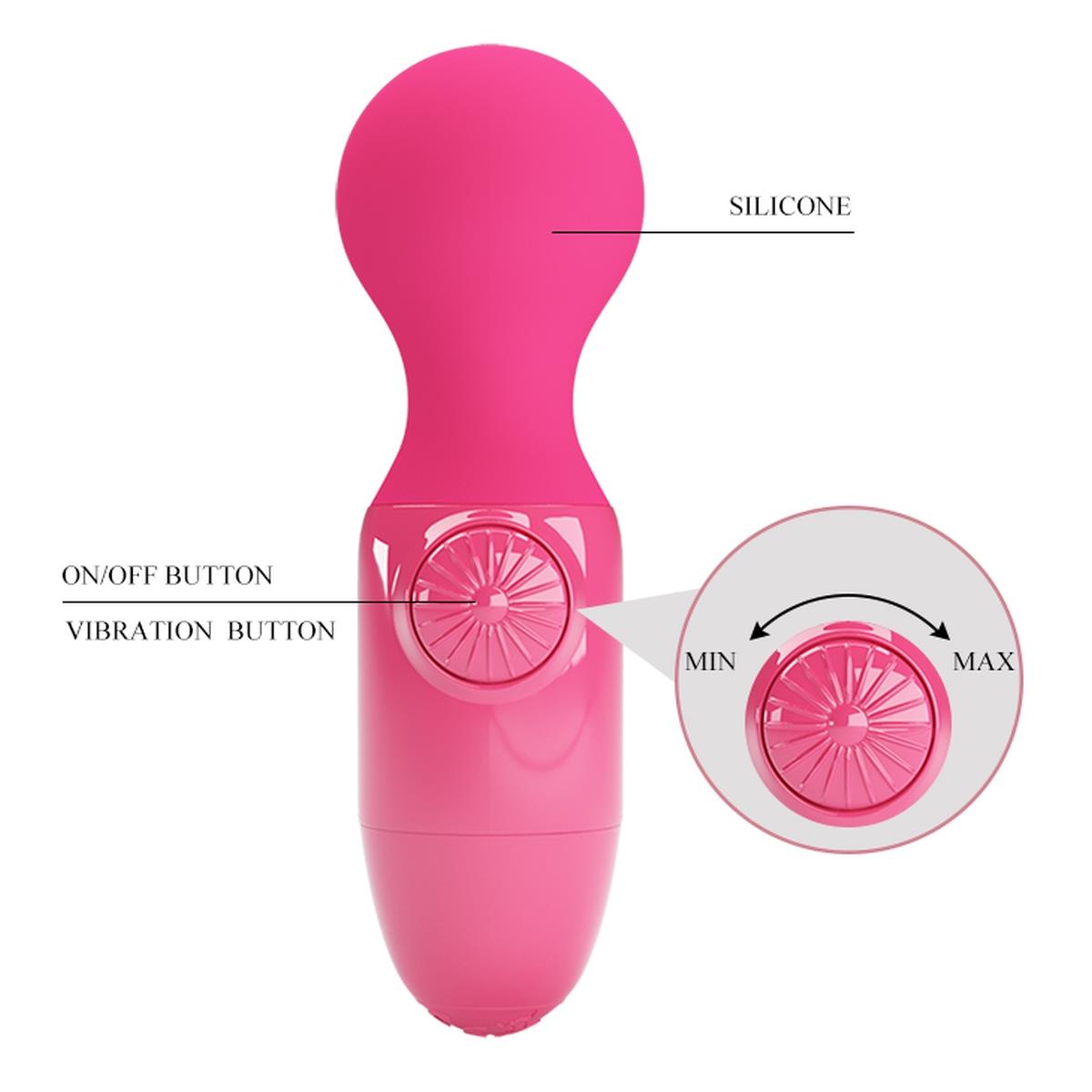 Mini masażer Wonder Mini Stick – silikon, wodoodporny — zdjęcie 6