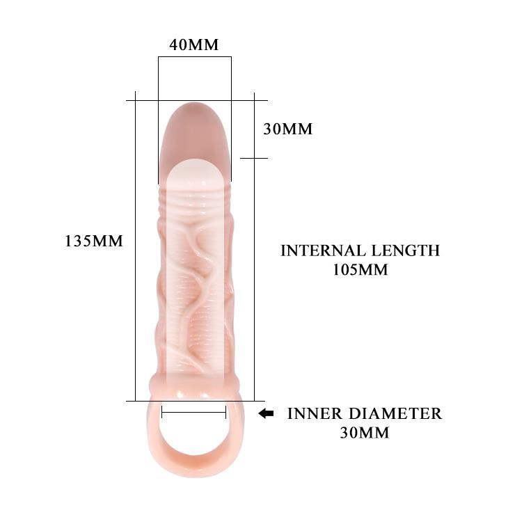 Nakładka Man Extension - TPR, wibracyjna — zdjęcie 5