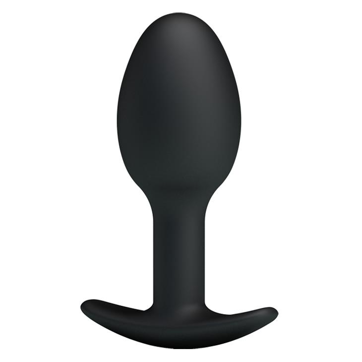 Korek analny Heavy Balls M – silikonowy, z obciążeniem — zdjęcie 2