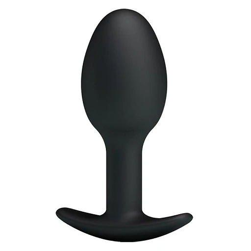 Korek analny Heavy Balls M – silikonowy, z obciążeniem — zdjęcie 2