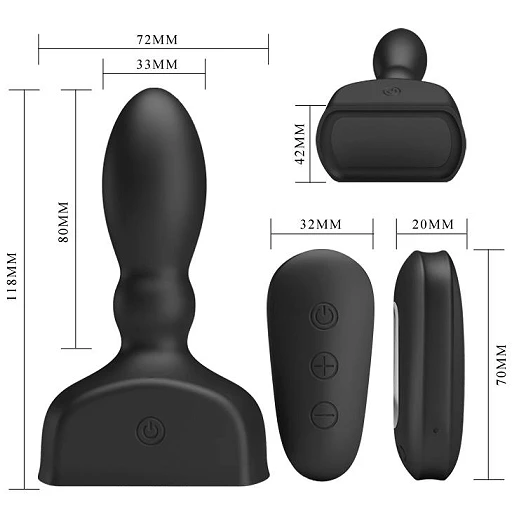 Masażer prostaty Harriel - nadmuchiwany korek — zdjęcie 3