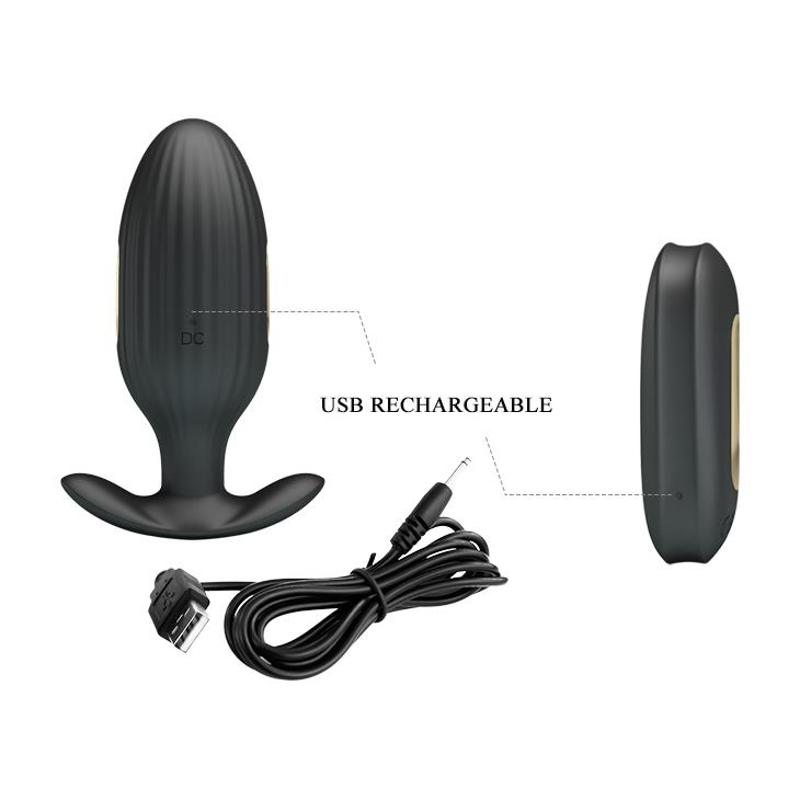 Korek analny Pretty Love Kelly – wibracje i elektrostymulacja — zdjęcie 5