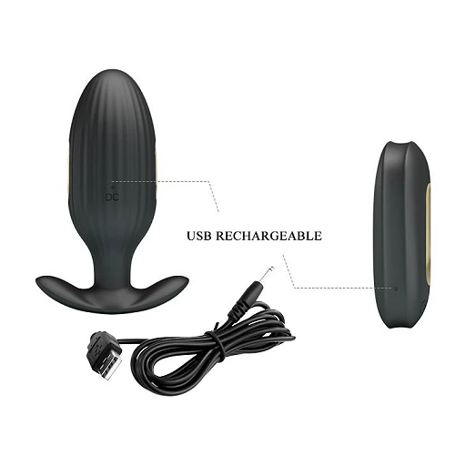 Korek analny Pretty Love Kelly – wibracje i elektrostymulacja — zdjęcie 5