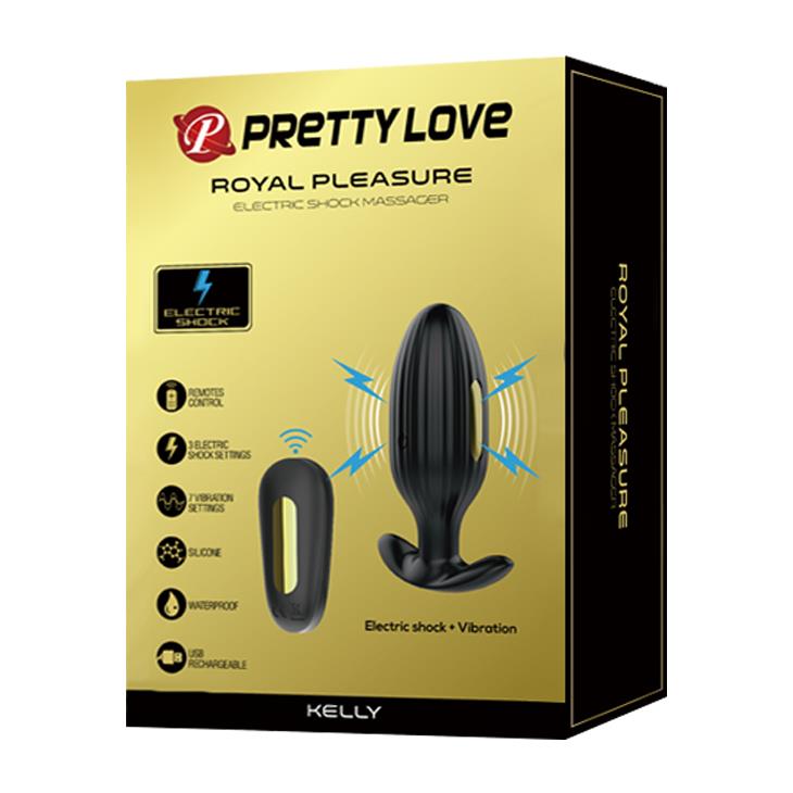Korek analny Pretty Love Kelly – wibracje i elektrostymulacja — zdjęcie 7