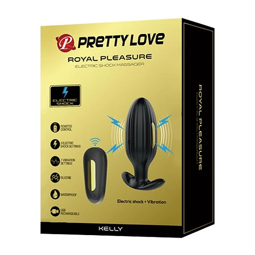 Korek analny Pretty Love Kelly – wibracje i elektrostymulacja — zdjęcie 7