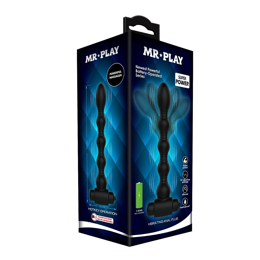 Korek analny - 10 funkcji wibracji — zdjęcie 4