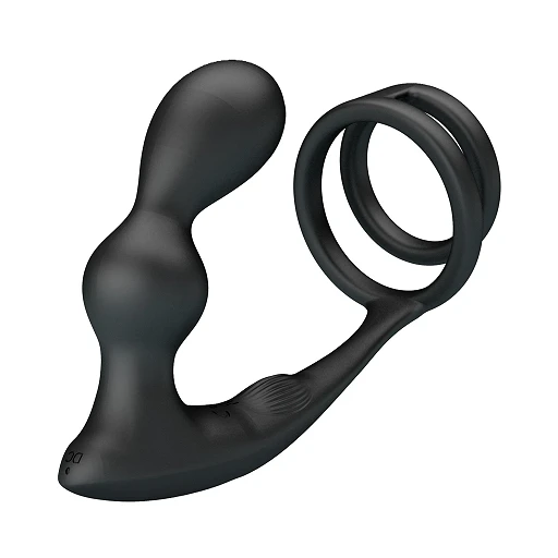 Masażer prostaty MR PLAY - 12 trybów, z pierścieniem — zdjęcie 3