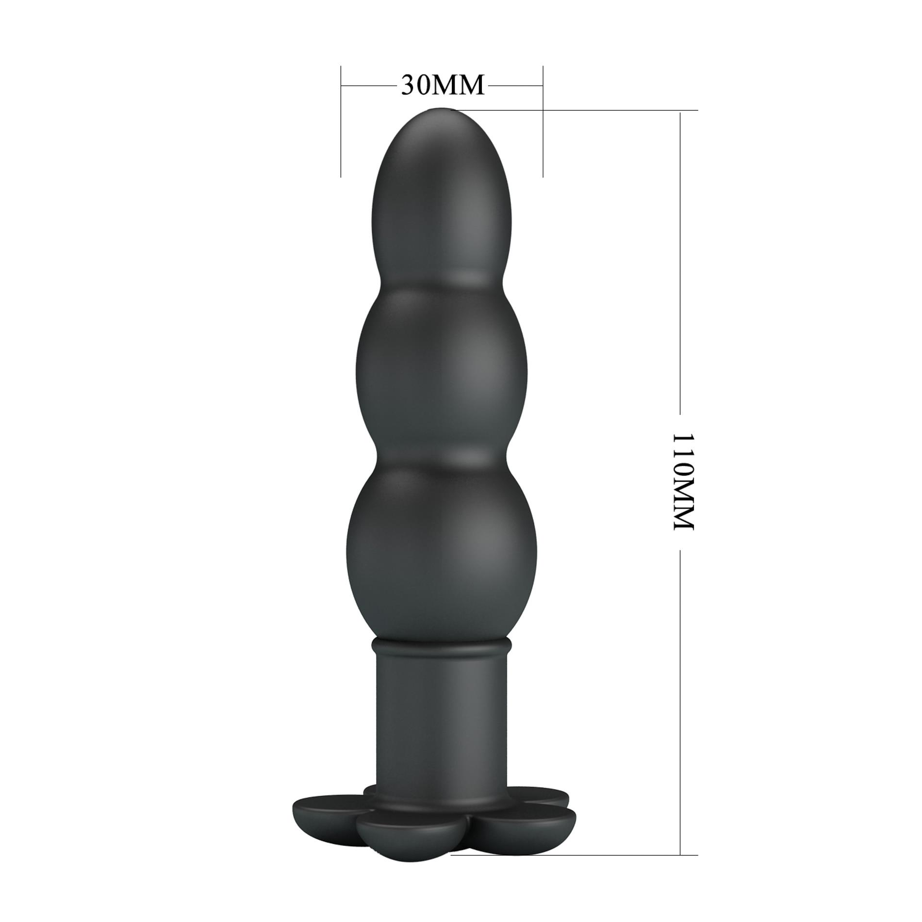 Plug analny Jadier - silikon, 10 trybów — zdjęcie 7