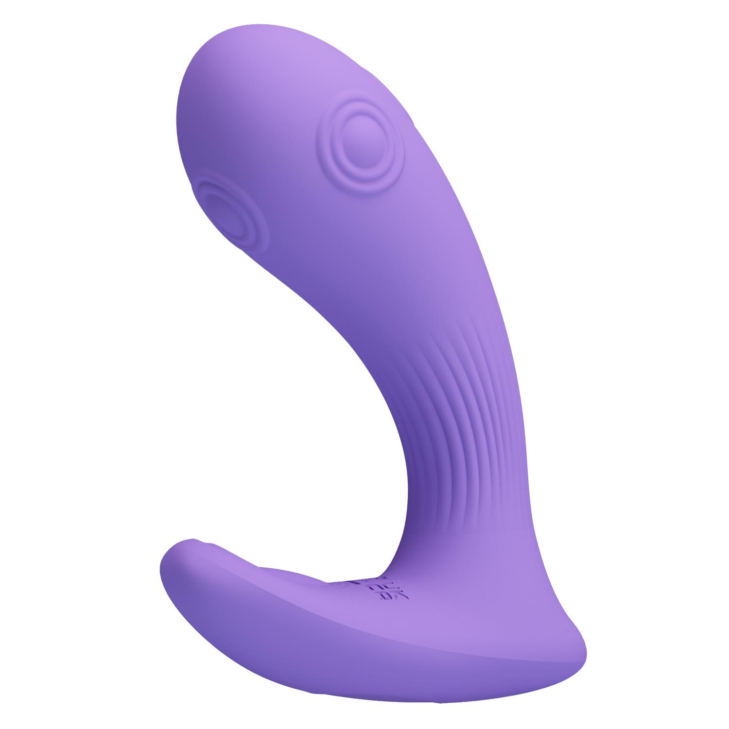Wibrator Andromeda – silikonowy, 7 trybów, fioletowy — zdjęcie 1