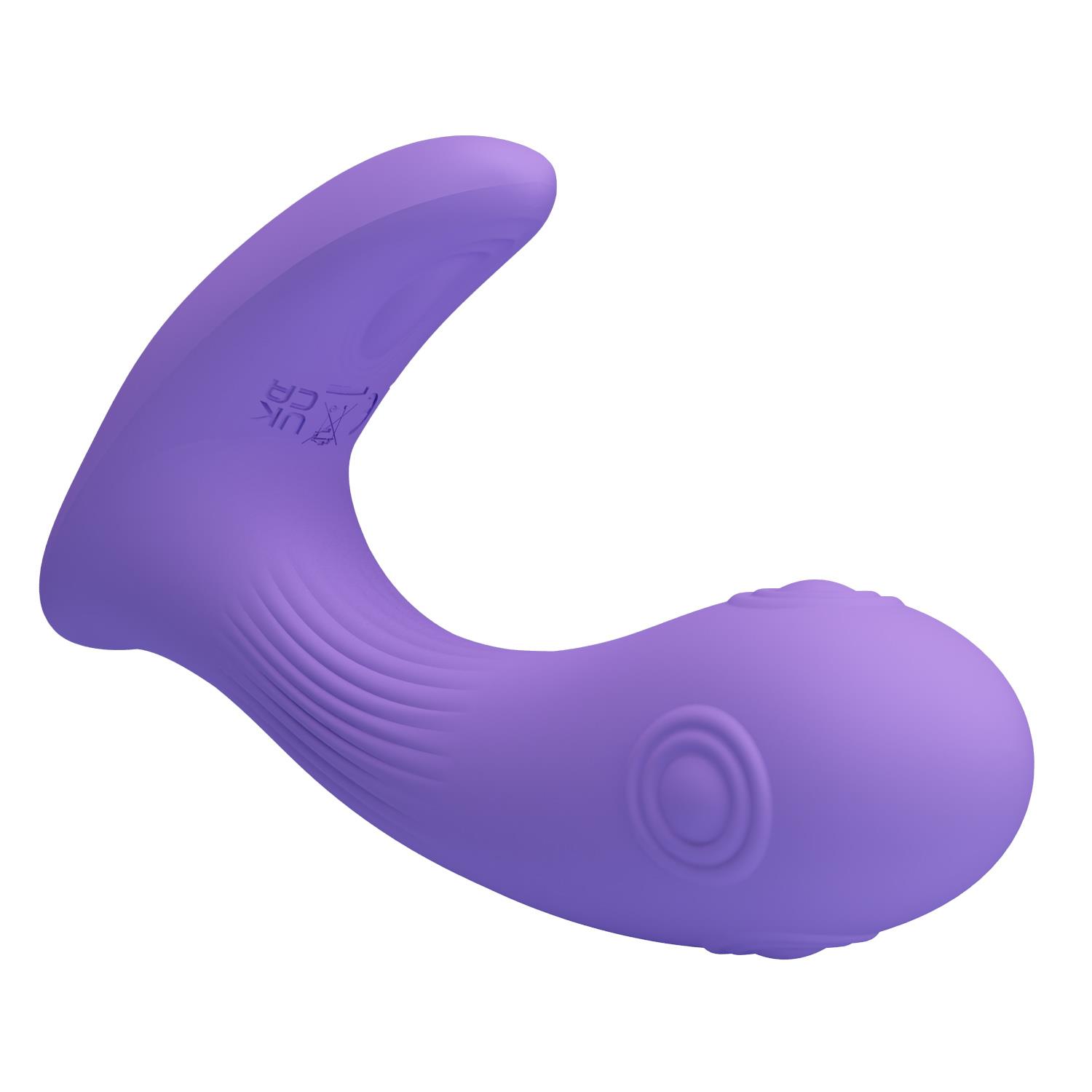 Wibrator Andromeda – silikonowy, 7 trybów, fioletowy — zdjęcie 3
