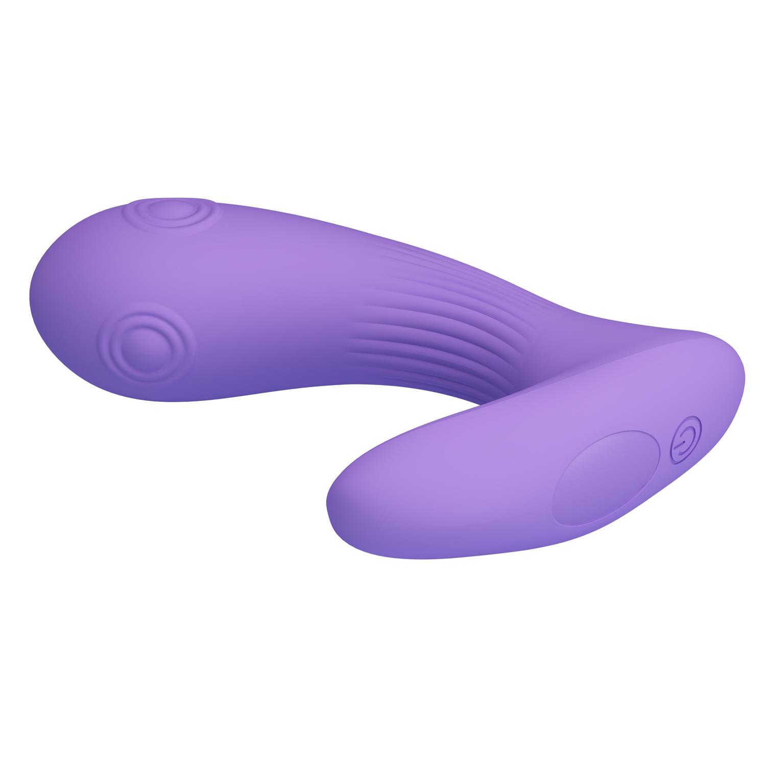 Wibrator Andromeda – silikonowy, 7 trybów, fioletowy — zdjęcie 5