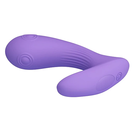 Wibrator Andromeda – silikonowy, 7 trybów, fioletowy — zdjęcie 5