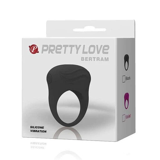 Pierścień erekcyjny Pretty Love Bertram – wibrujący, z wypustką — zdjęcie 9