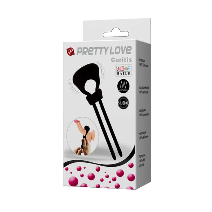 Pierścień erekcyjny Pretty Love Curitis – wibracje, regulowany zacisk — zdjęcie 9