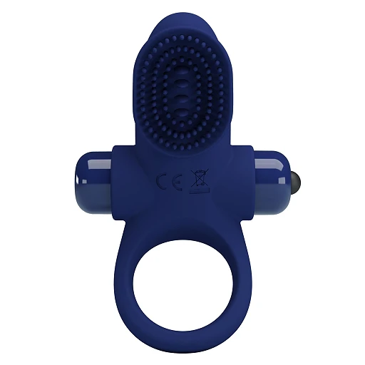 Pierścień erekcyjny wibracyjny Powerful Ring - silikon — zdjęcie 2