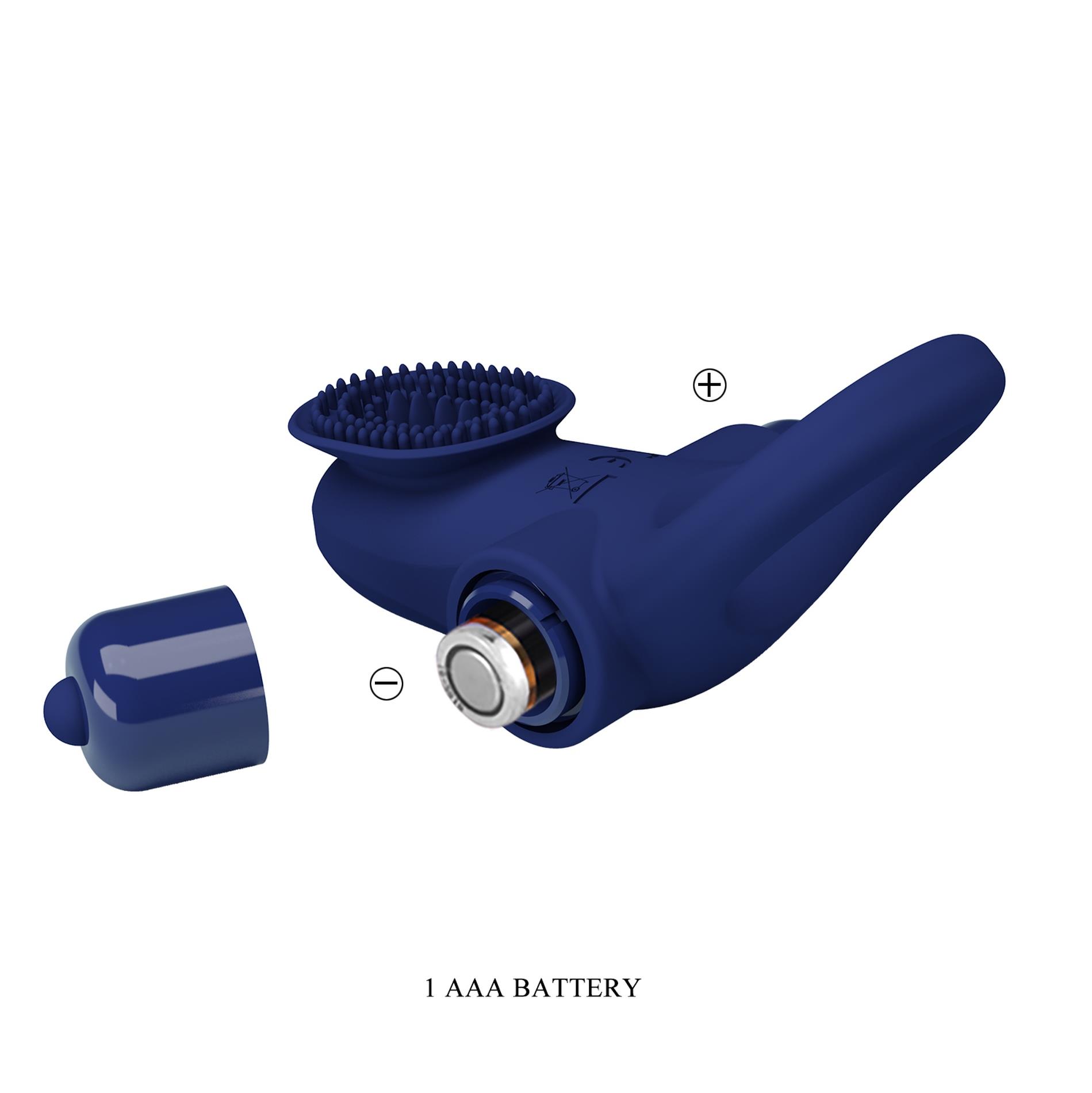 Pierścień erekcyjny wibracyjny Powerful Ring - silikon — zdjęcie 8