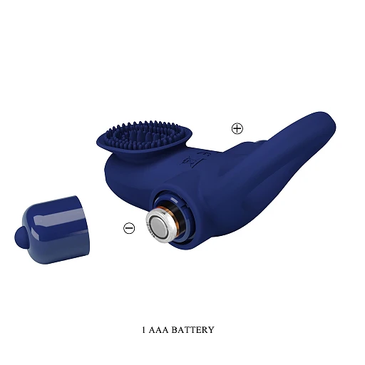 Pierścień erekcyjny wibracyjny Powerful Ring - silikon — zdjęcie 8