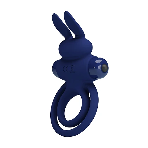 Pierścień erekcyjny wibracyjny Powerful ring - silikon — zdjęcie 3