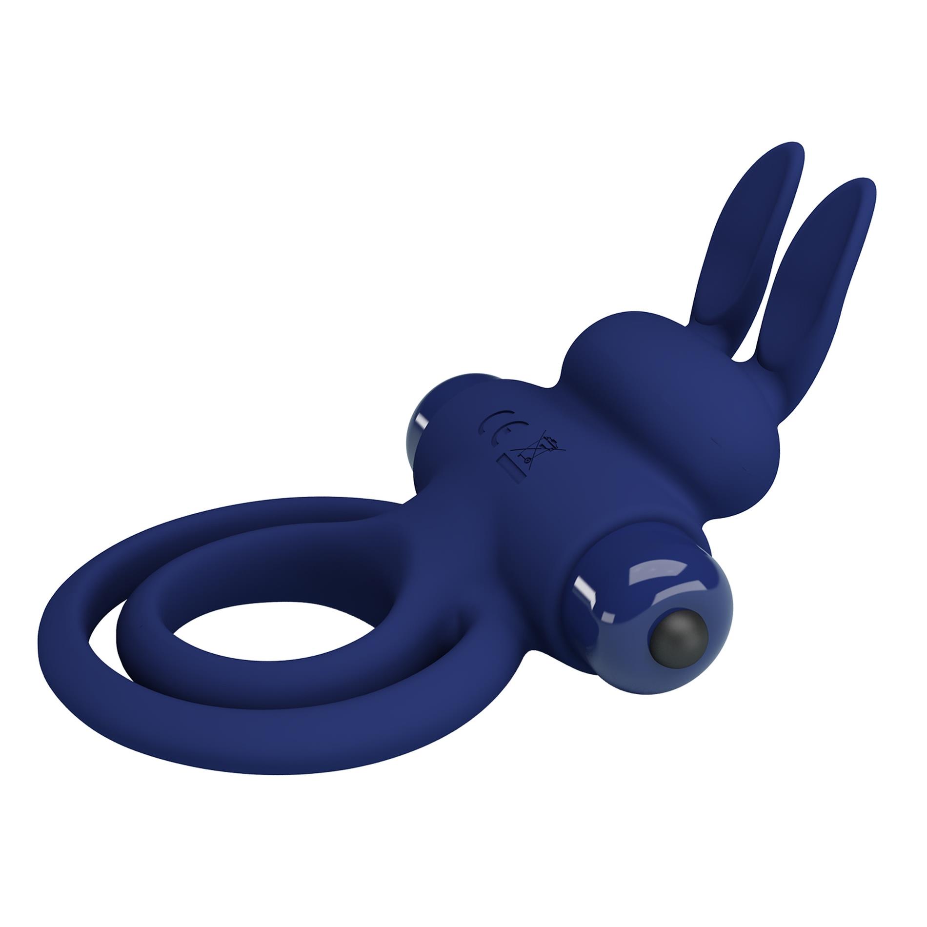 Pierścień erekcyjny wibracyjny Powerful ring - silikon — zdjęcie 5