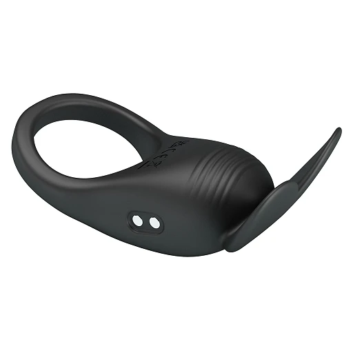 Pierścień erekcyjny wibracyjny Carlton - silikon — zdjęcie 6